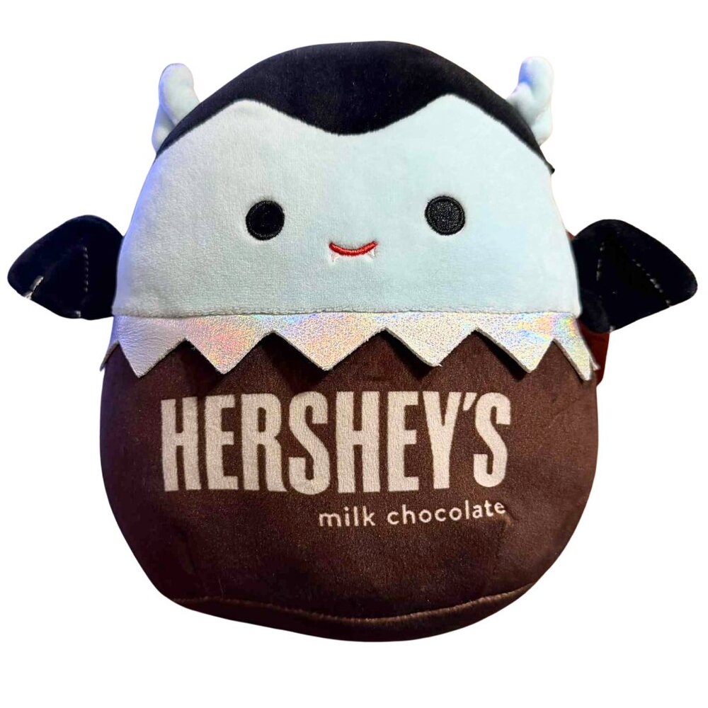 Squishmallows Hershey’s Patricio Milk Chocolate Vampire Bat | 8" Plush NWT